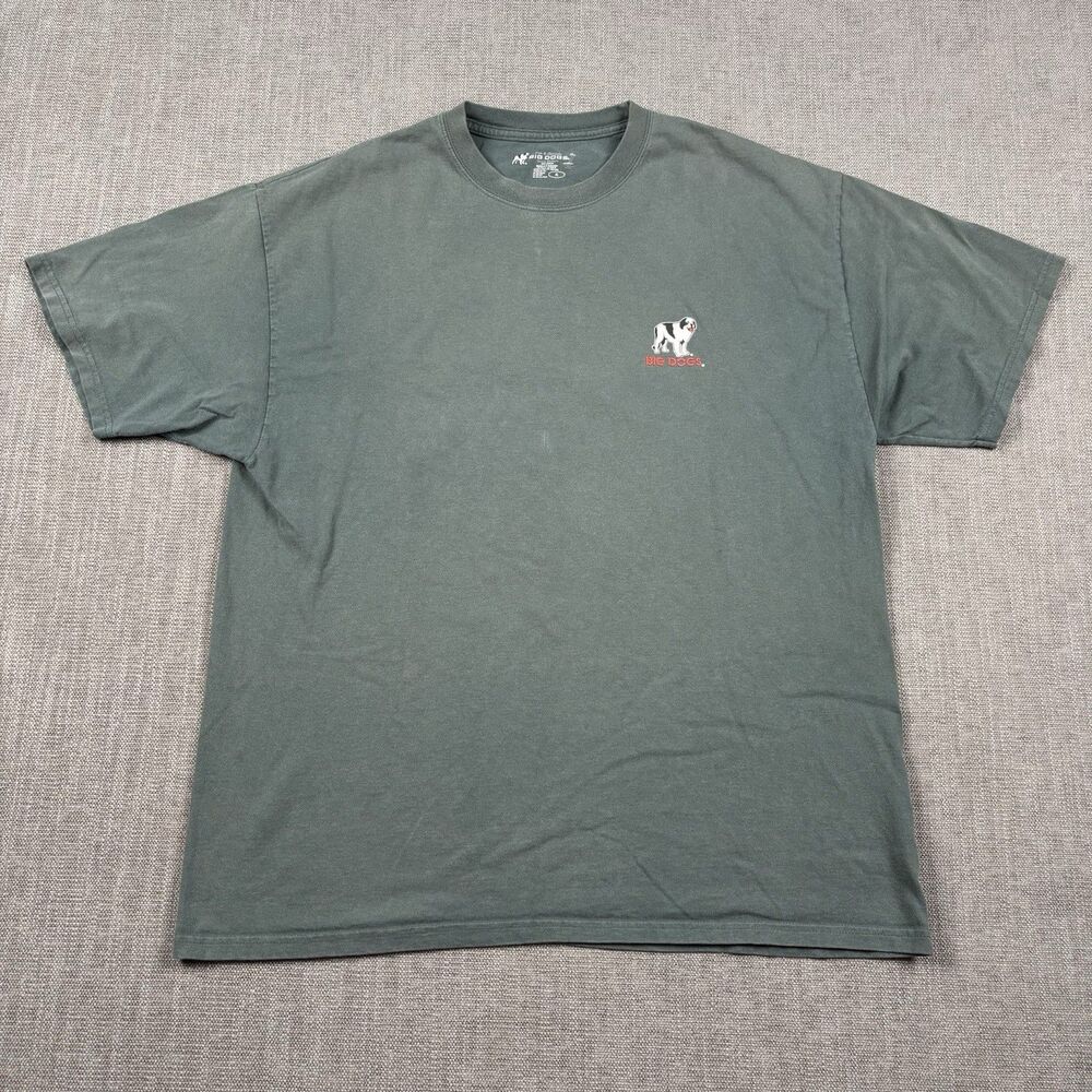 Vintage Rare Big Dogs Men’s T-Shirt XL Get Off The Green Big Dogs Play Through